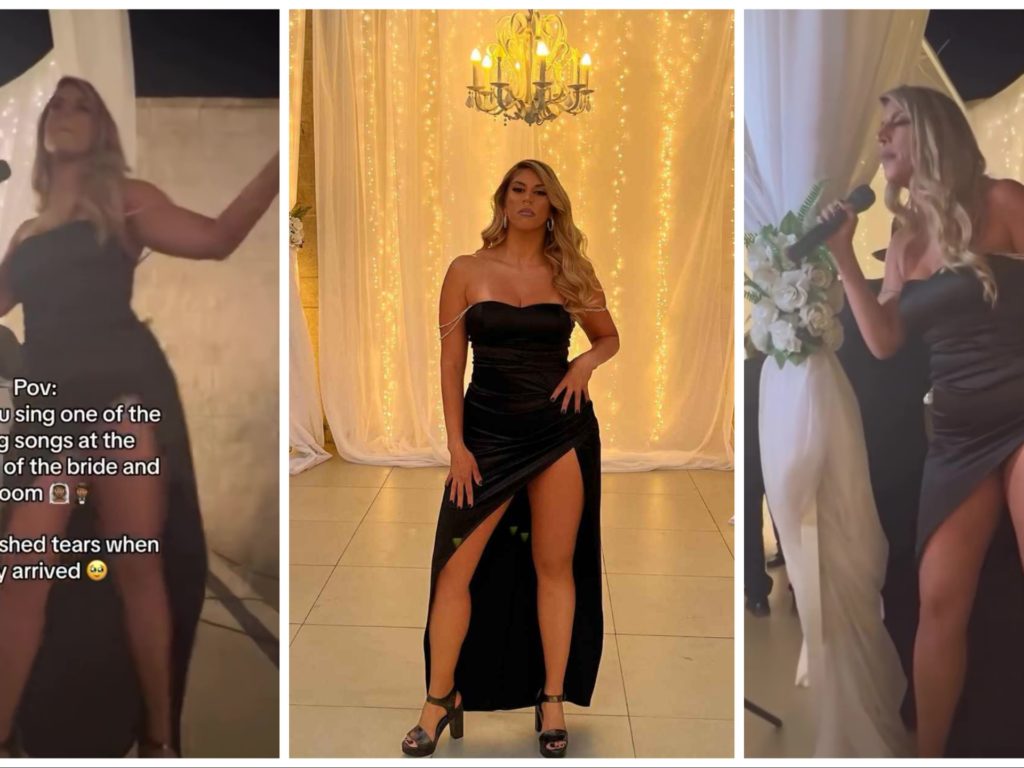 Cantante de bodas atacada en redes sociales por su vestido: "Pareces una stripper"