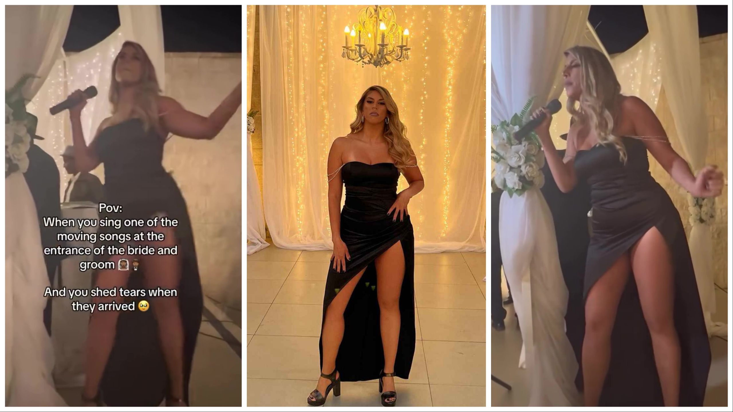 Cantante de bodas atacada en redes sociales por su vestido: "Pareces una stripper"