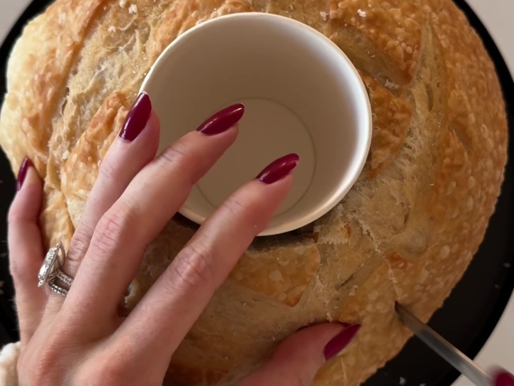 Centro de mesa para comer, la tendencia de la vela navideña de mantequilla