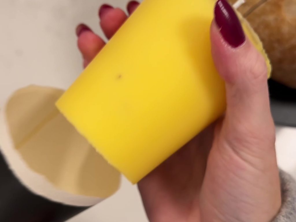 Centrotavola da mangiare, la moda della butter candle natalizia