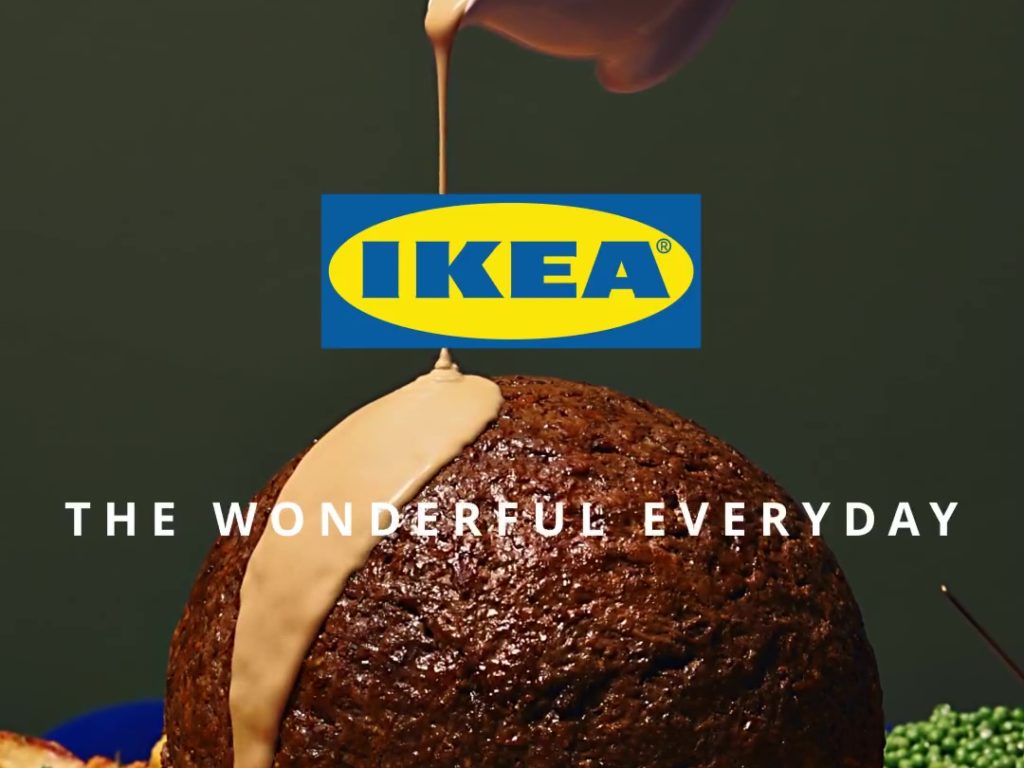 Última locura navideña, Ikea vende una albóndiga gigante como un pavo