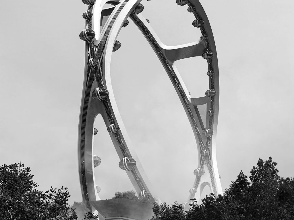 Das höchste speichenlose Riesenrad der Welt wurde entworfen: Hier wird es entstehen