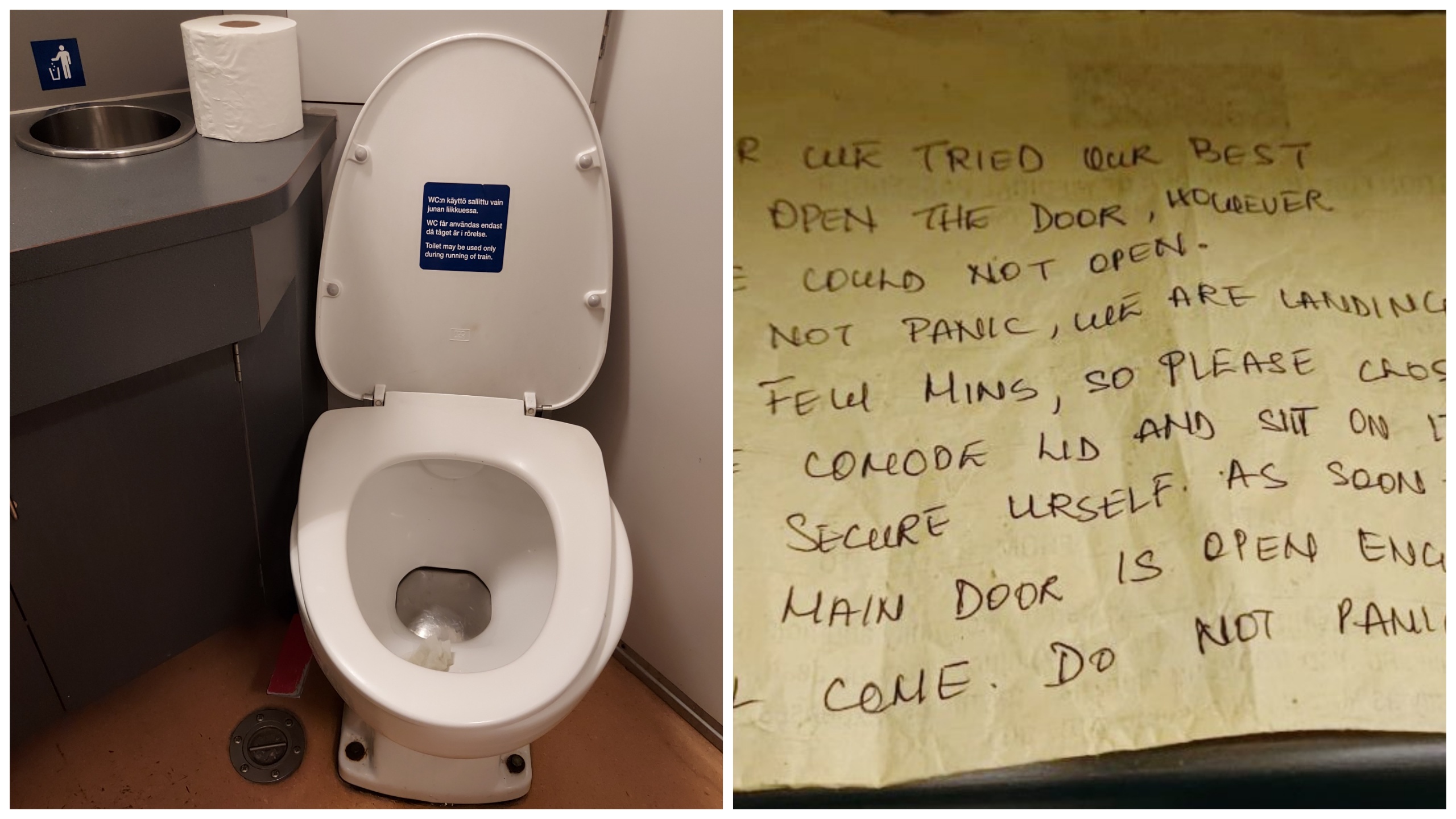 Passeggero in bagno dopo il decollo e resta bloccato: tutto il volo chiuso nel wc