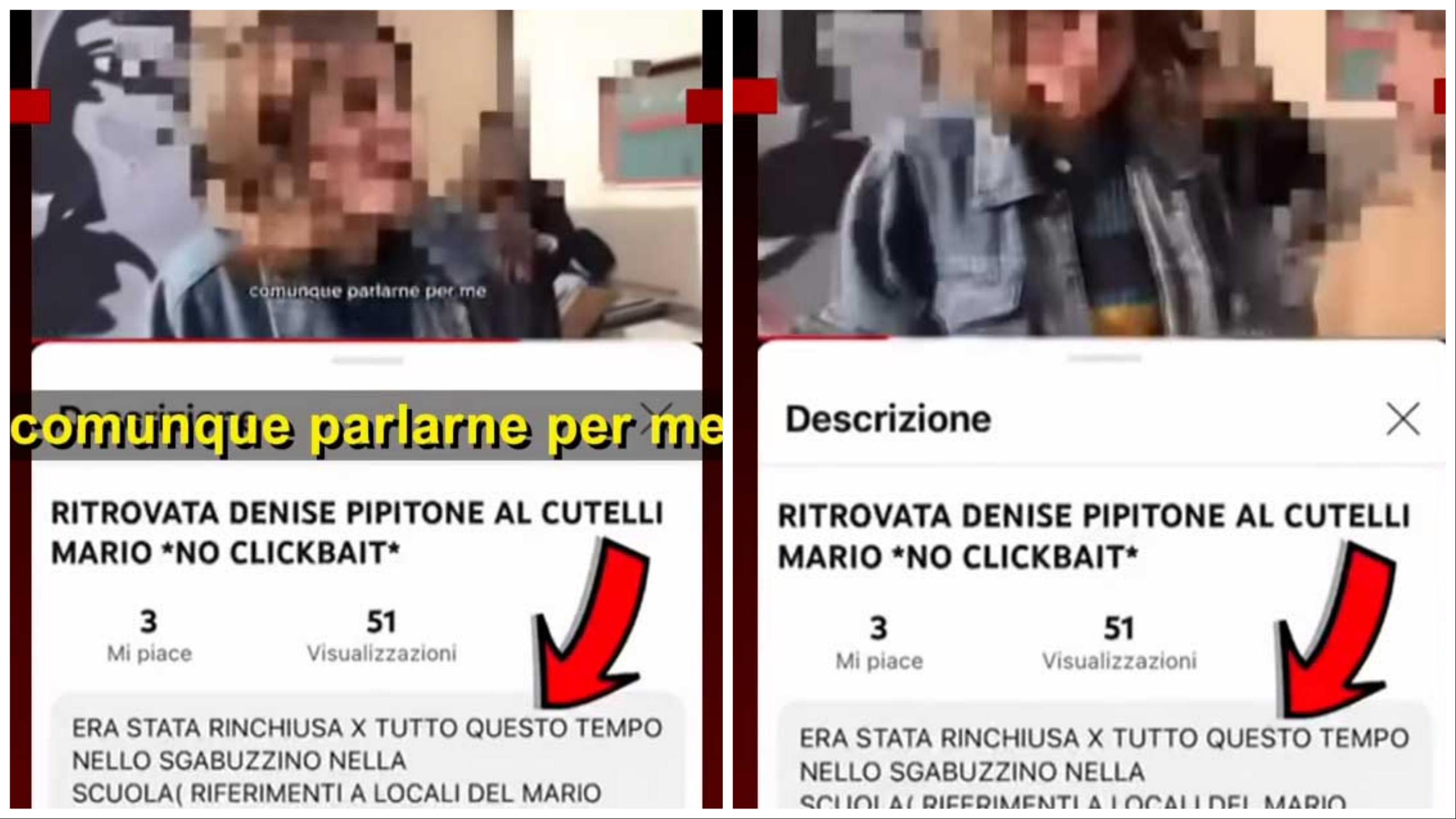 Denise Pipitone encontrada, impactante video de dos estudiantes genera controversia