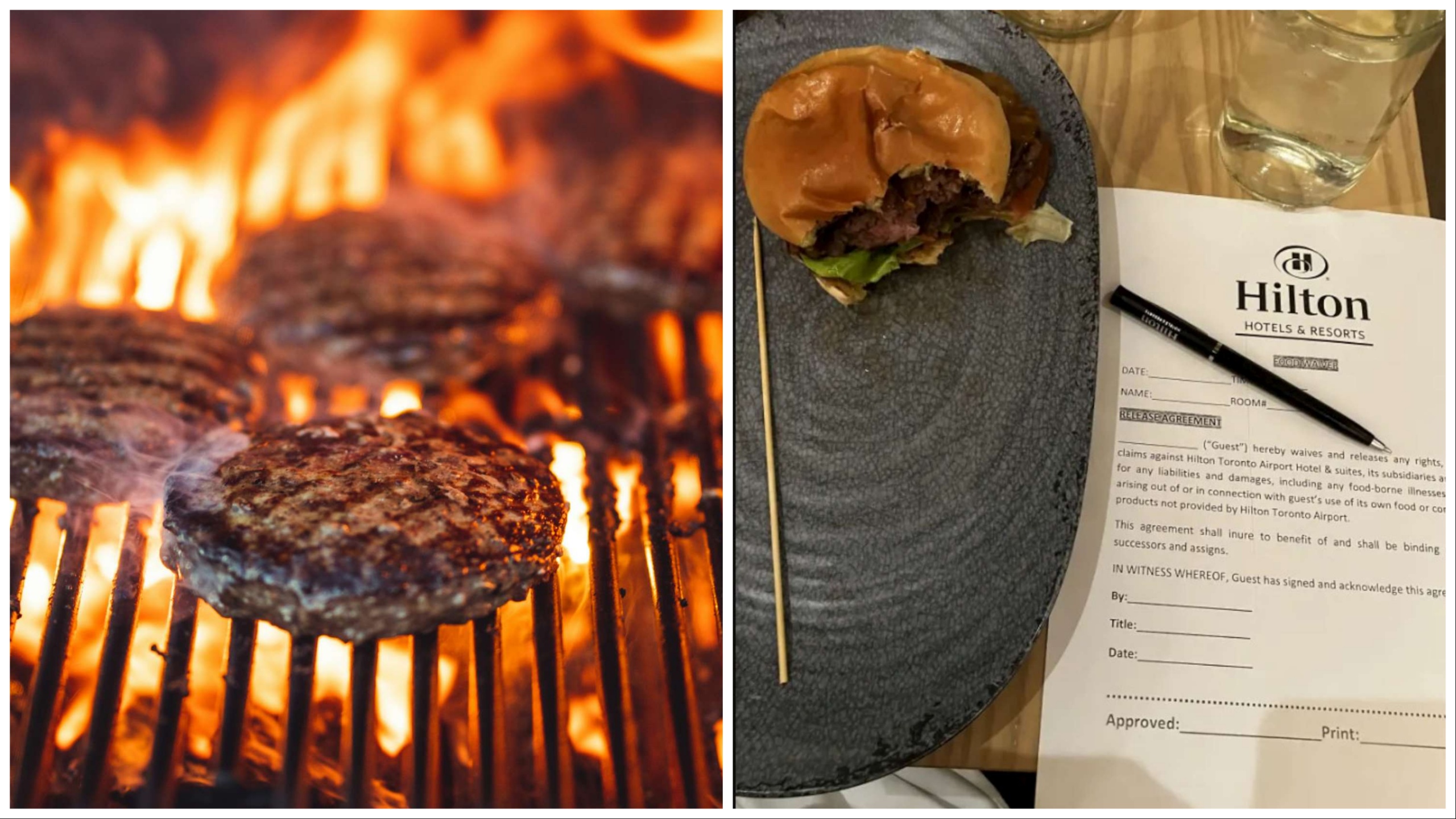 Pida una hamburguesa rara, el hotel quiere liberarla: he aquí por qué