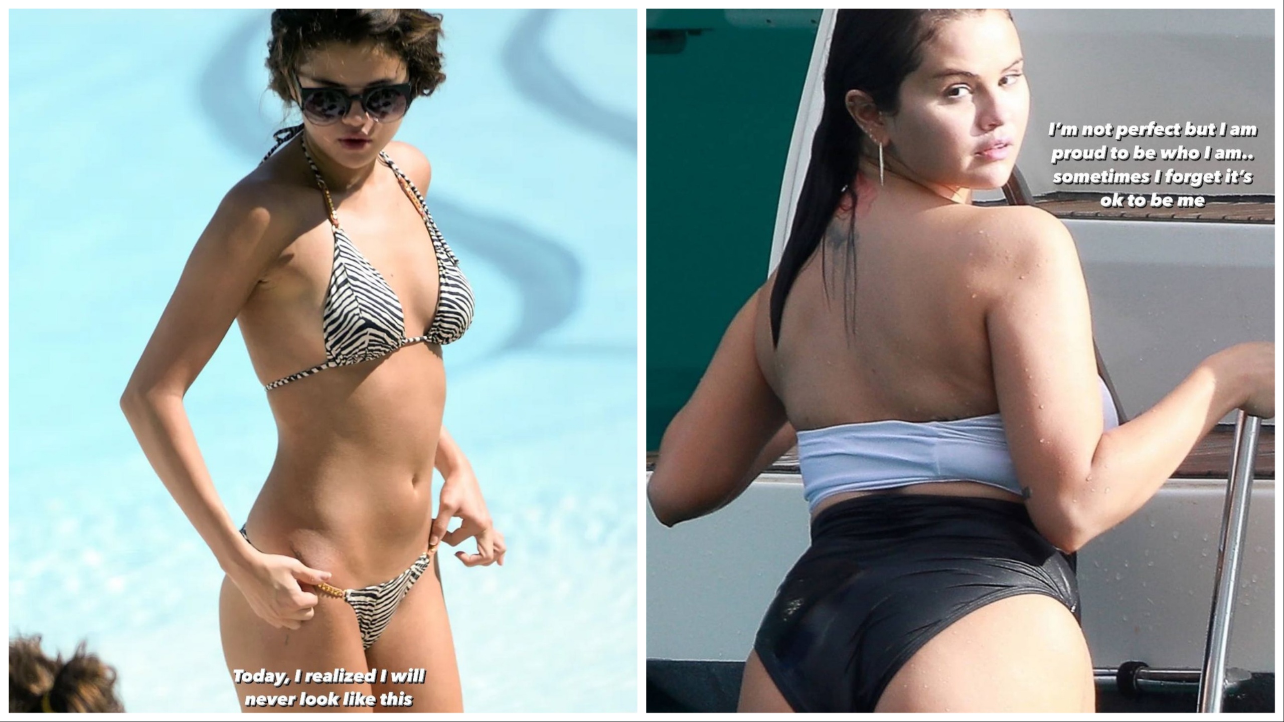 Selena Gomez: Nunca volveré a estar delgada y soy feliz