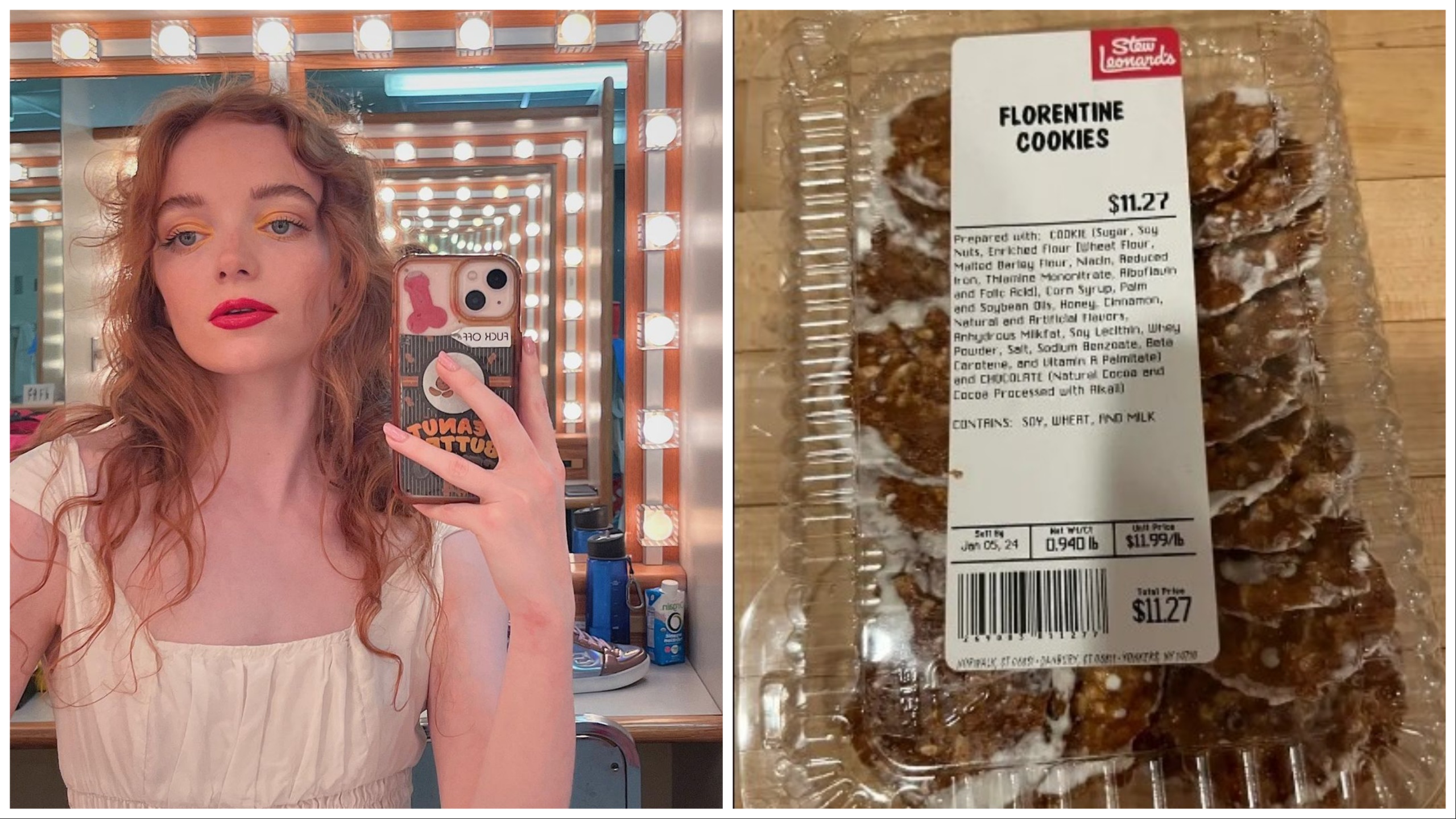 Bailarina come una galleta y muere: culpa de un maní