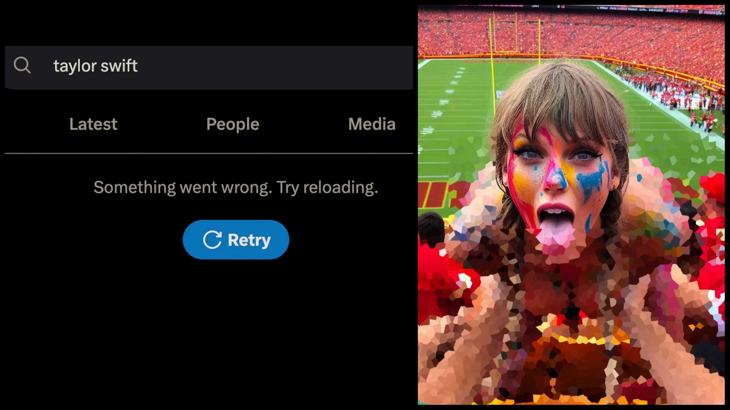 X bloquea la búsqueda de Taylor Swift