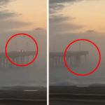 Auto si lancia dal molo e s'inabissa nell'Oceano: video shock