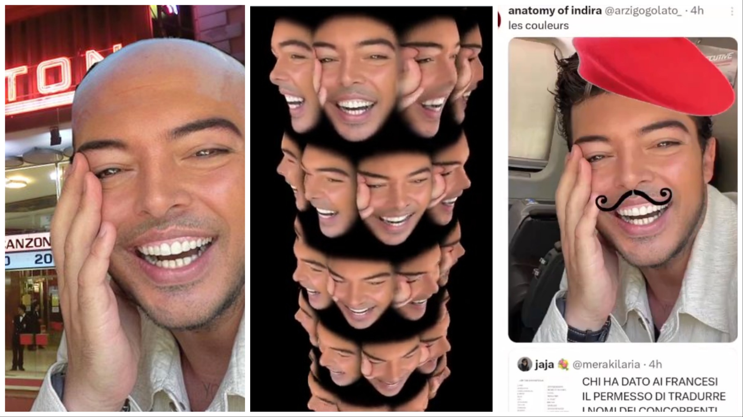 Sanremo 2024, la faccia di Stash dei The Kolors inonda i social: ecco perché il meme