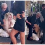 Rissa tra due donne davanti a un hotel di lusso: finiscono poppe al vento