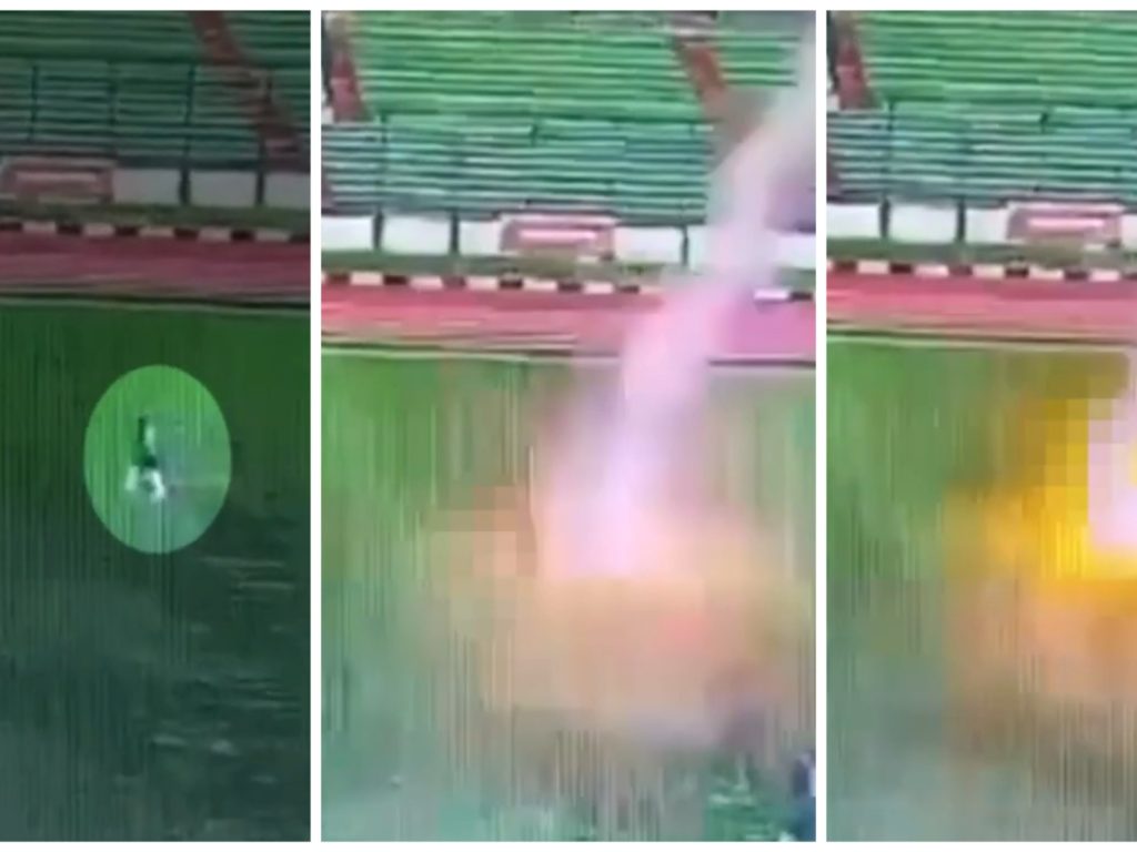 Fulmine cade su un campo: muore calciatore 35enne, video shock