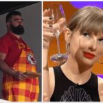 Super Bowl 2024, le gaffe dei fratelli Kelce: Taylor Swift quasi in imbarazzo