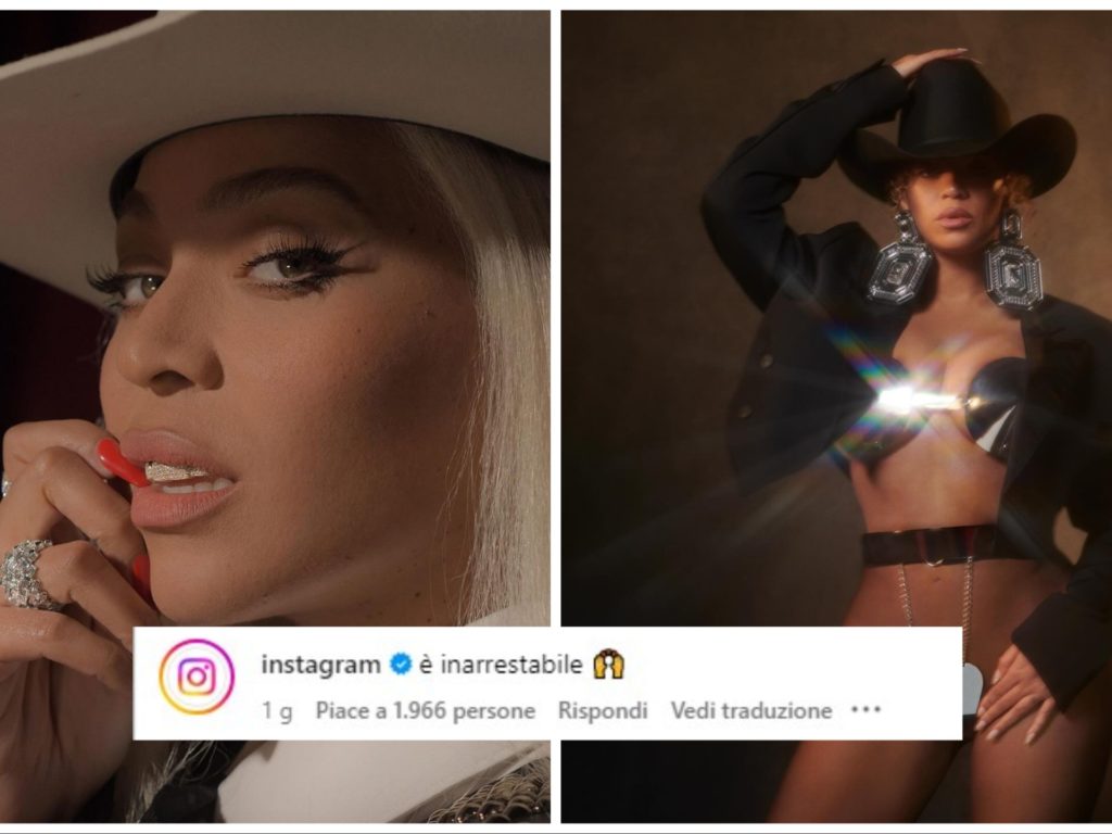 Beyoncé mezza nuda sui social: Instagram risponde così