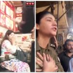 Pakistan, donna rischia linciaggio per abito blasfemo: poliziotta la salva, video shock