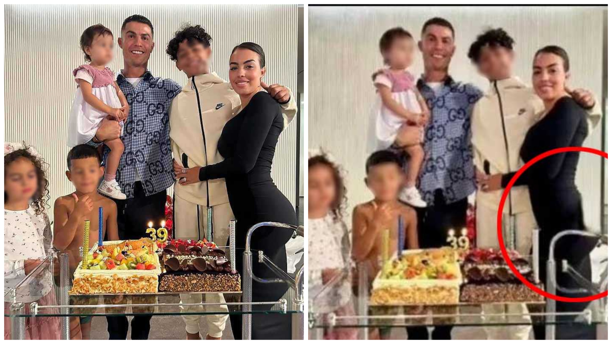 Ronaldo fa arrabbiare l'Iran, censurato il didietro di Georgina