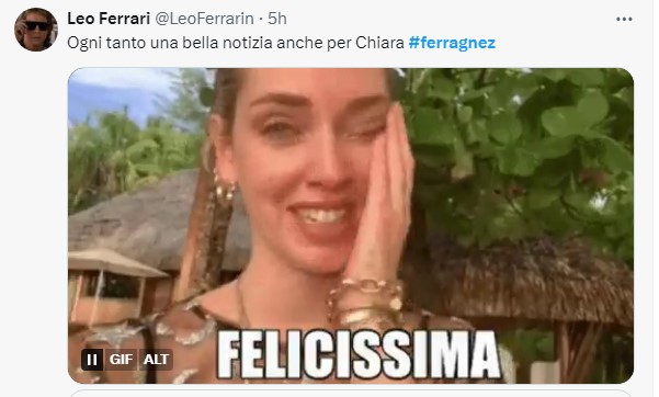 Chiara Ferragni und Abschied von Fedez, Meme-Regen in den sozialen Medien