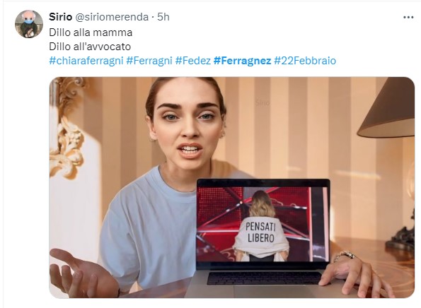 Chiara Ferragni und Abschied von Fedez, Meme-Regen in den sozialen Medien