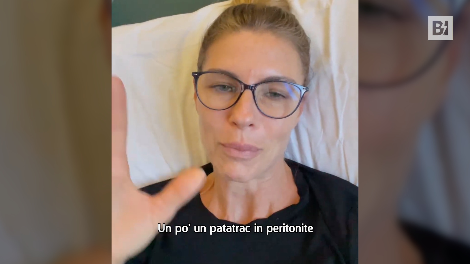 Temor por Martina Colombari: cirugía de emergencia por peritonitis