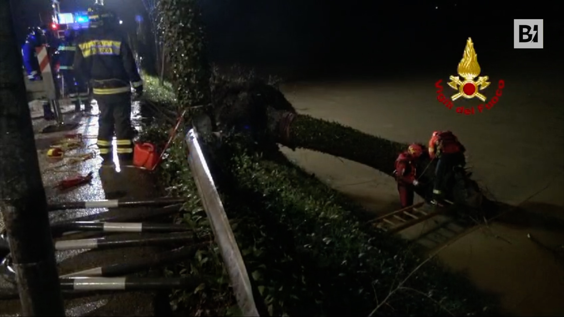 Maltempo in Veneto, i fiumi Retrone e Bacchiglione…