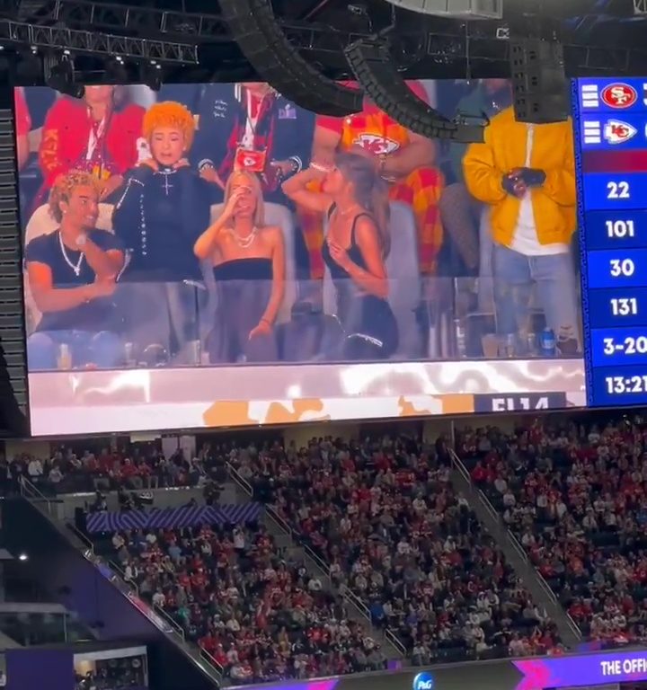 Super Bowl 2024, Taylor Swift boit une bière et fait vriller le stade