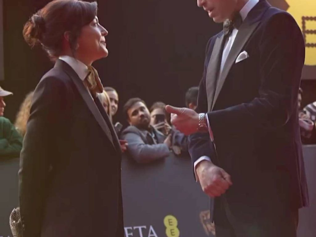 Gaffe du prince William aux Baftas : commentaire embarrassant à l'égard de l'actrice