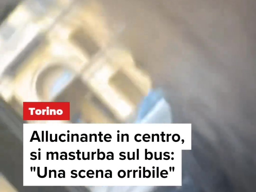 Torino, sul bus 68 nuovo caso di depravato a bordo: uomo si tocca e viene filmato