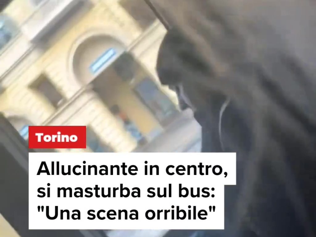 Torino, sul bus 68 nuovo caso di depravato a bordo: uomo si tocca e viene filmato