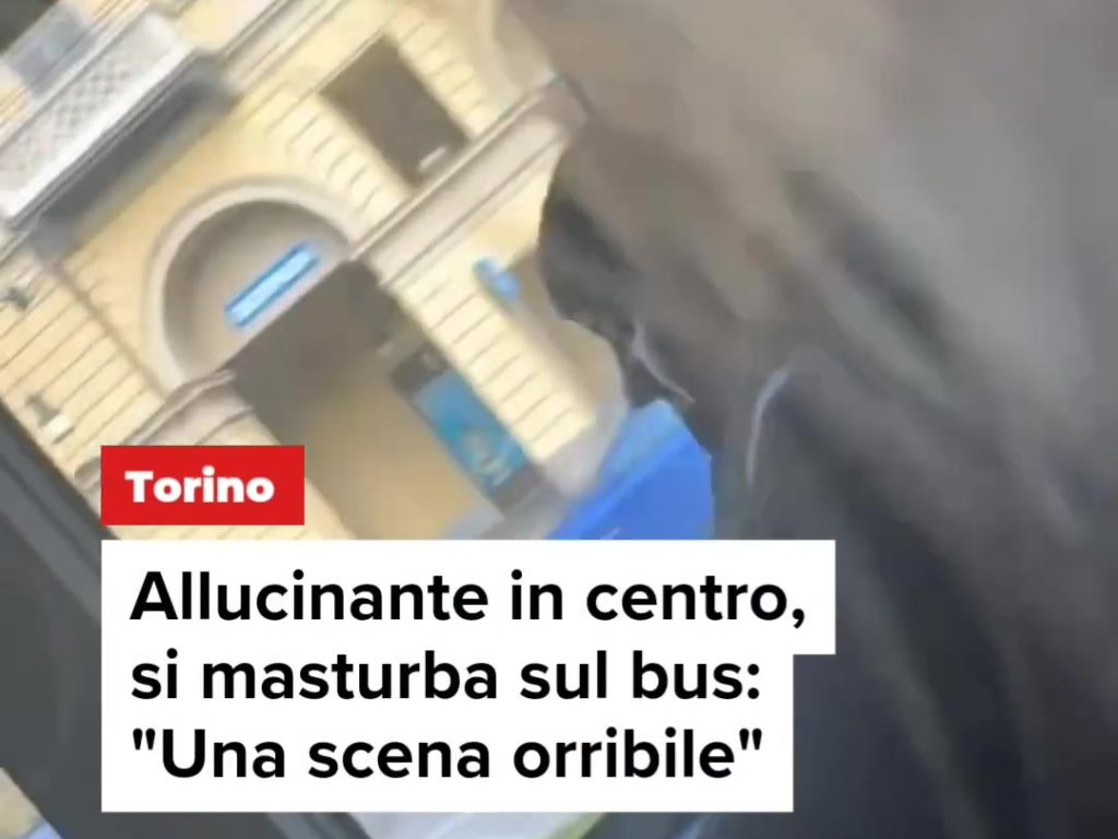 Torino, sul bus 68 nuovo caso di depravato a bordo: uomo si tocca e viene filmato