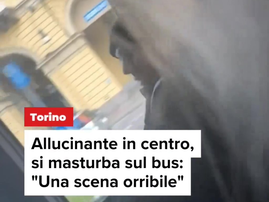 Torino, sul bus 68 nuovo caso di depravato a bordo: uomo si tocca e viene filmato