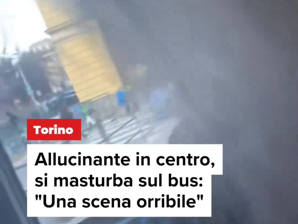 Torino, sul bus 68 nuovo caso di depravato a bordo: uomo si tocca e viene filmato