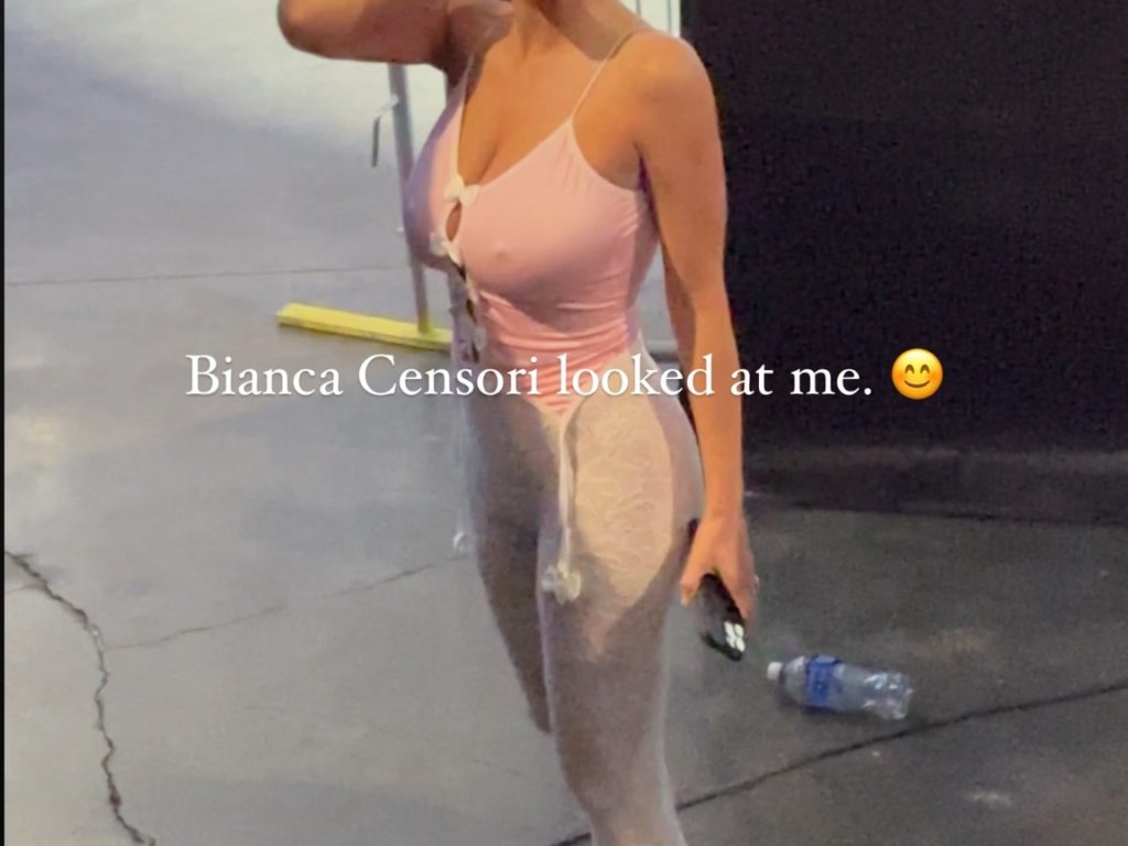 Kim Kardashian et Bianca Censori ensemble au concert de Kanye West