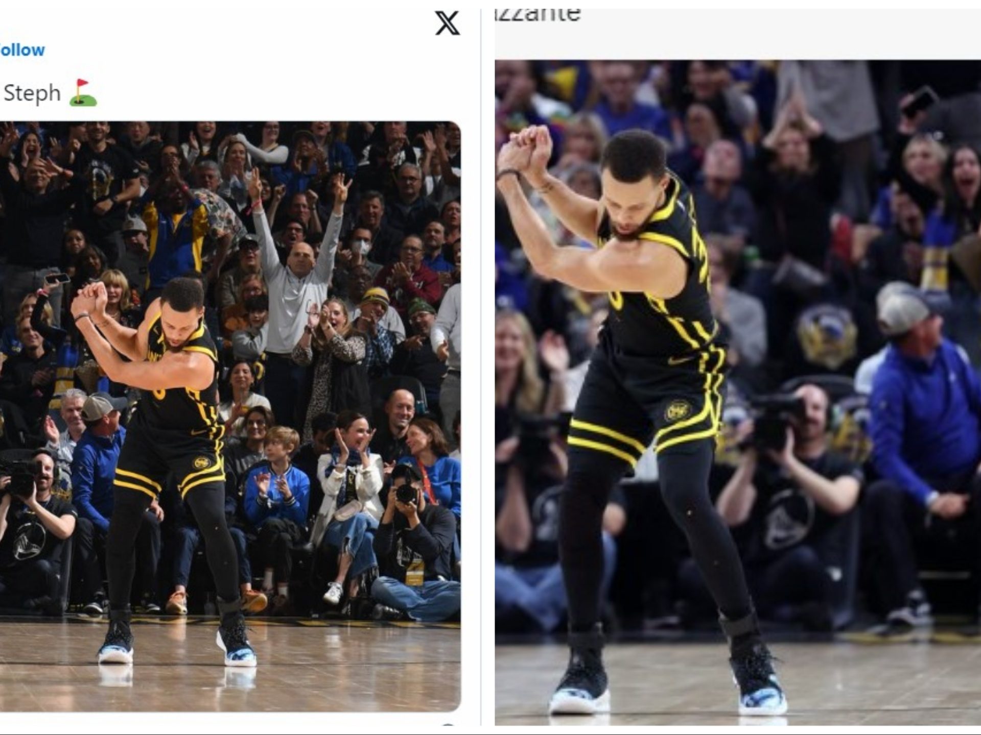 Virales Foto von Steph Curry mit Eskorte, NBA-Zensur: Kontroverse