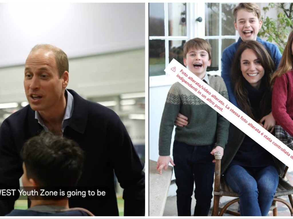 El príncipe William habla de la foto falsa de Kate y se burla de ella