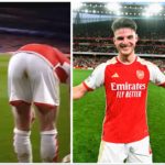 Declan Rice coi pantaloncini sporchi si difende: "Non è quello che pensate"