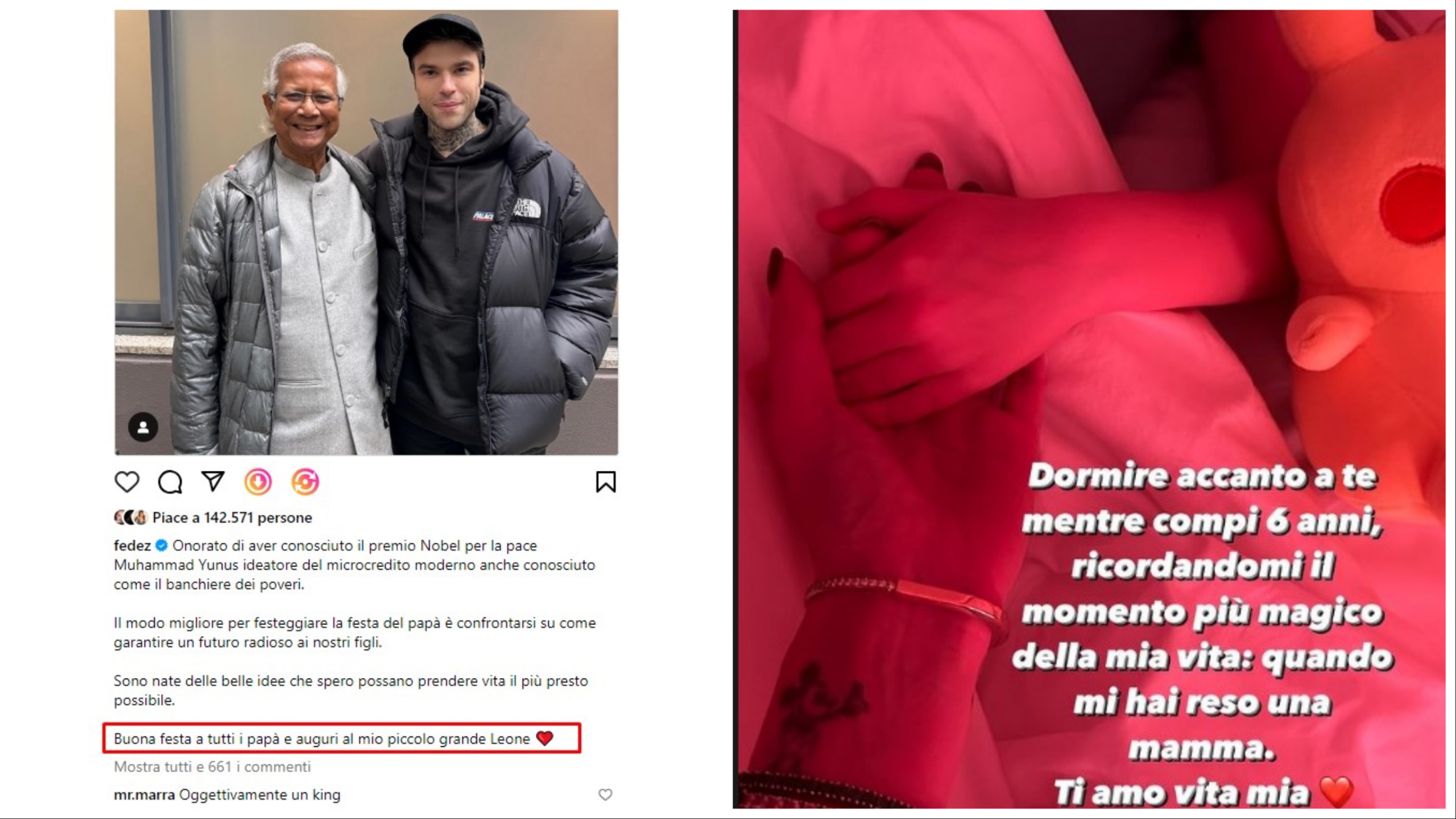 Fedez, auguri al figlio "nascosti" e i follower lo massacrano