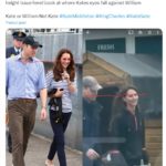 Non è Kate quella che cammina con William, foto confronto riaccende tesi complotto