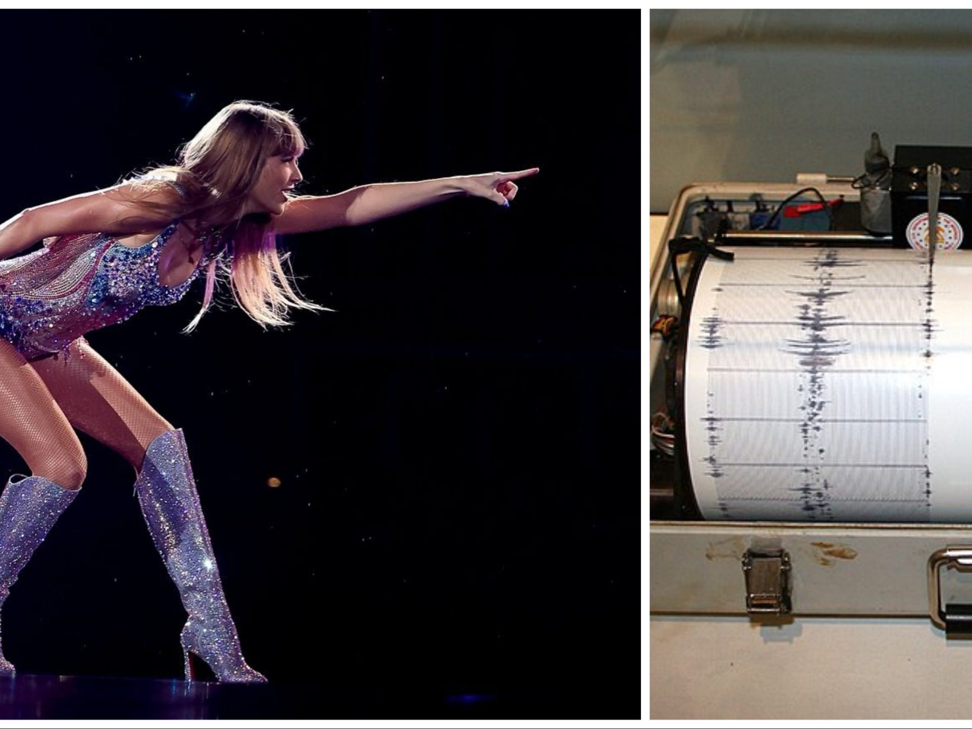 Taylor Swift es capaz de generar terremotos: estudio científico lo revela