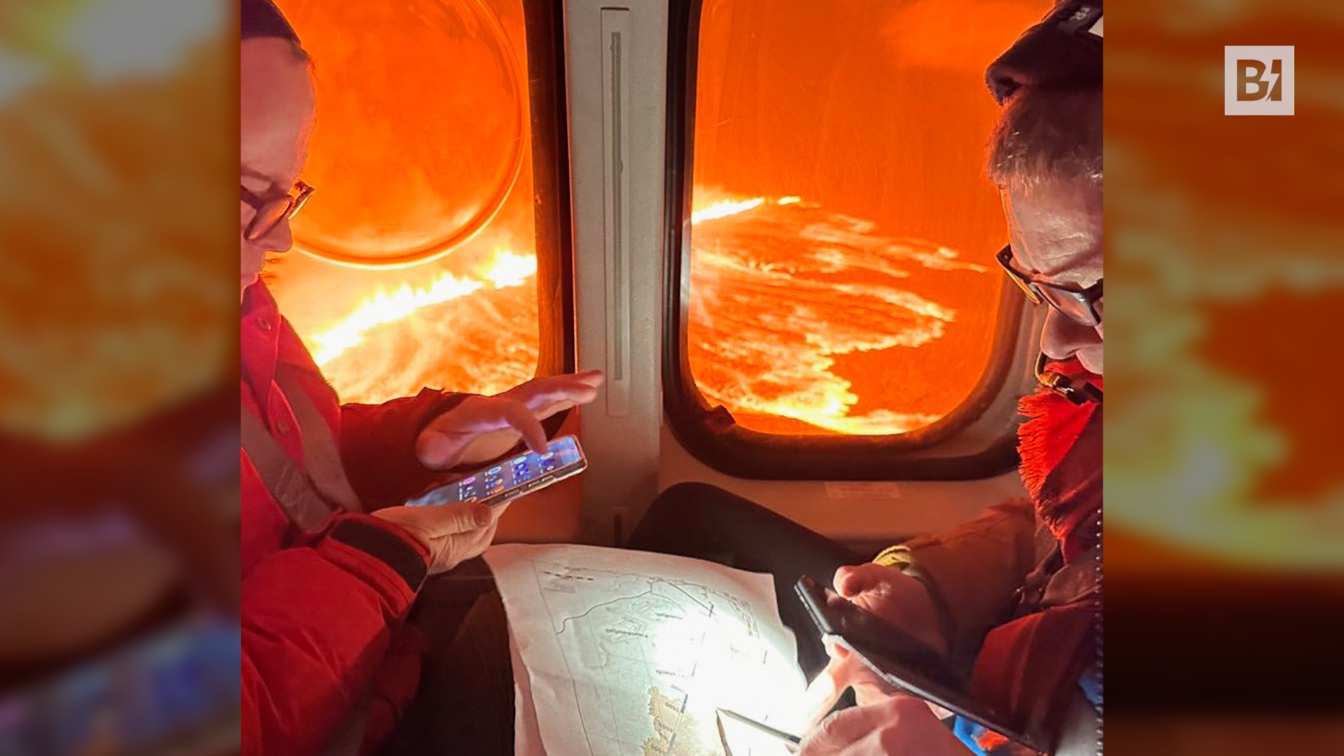 In volo sopra la lava, scienziati studiano la…