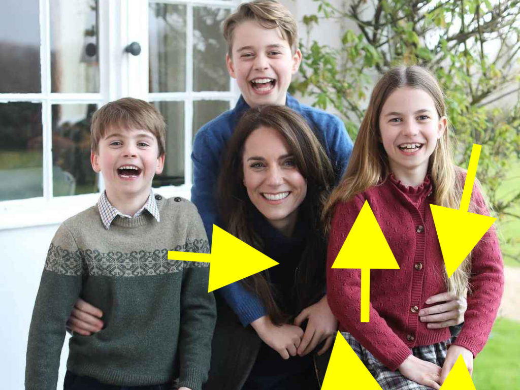 Kate Middleton scuse foto fake