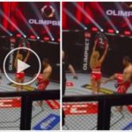 patea el trasero de una chica en el ring: masacrada por el público