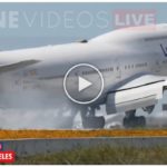 Avión rebota en la pista durante el aterrizaje: terror a bordo