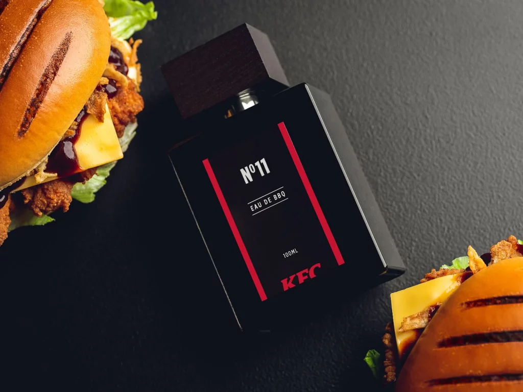 KFC lanza su perfume: huele a barbacoa y da hambre