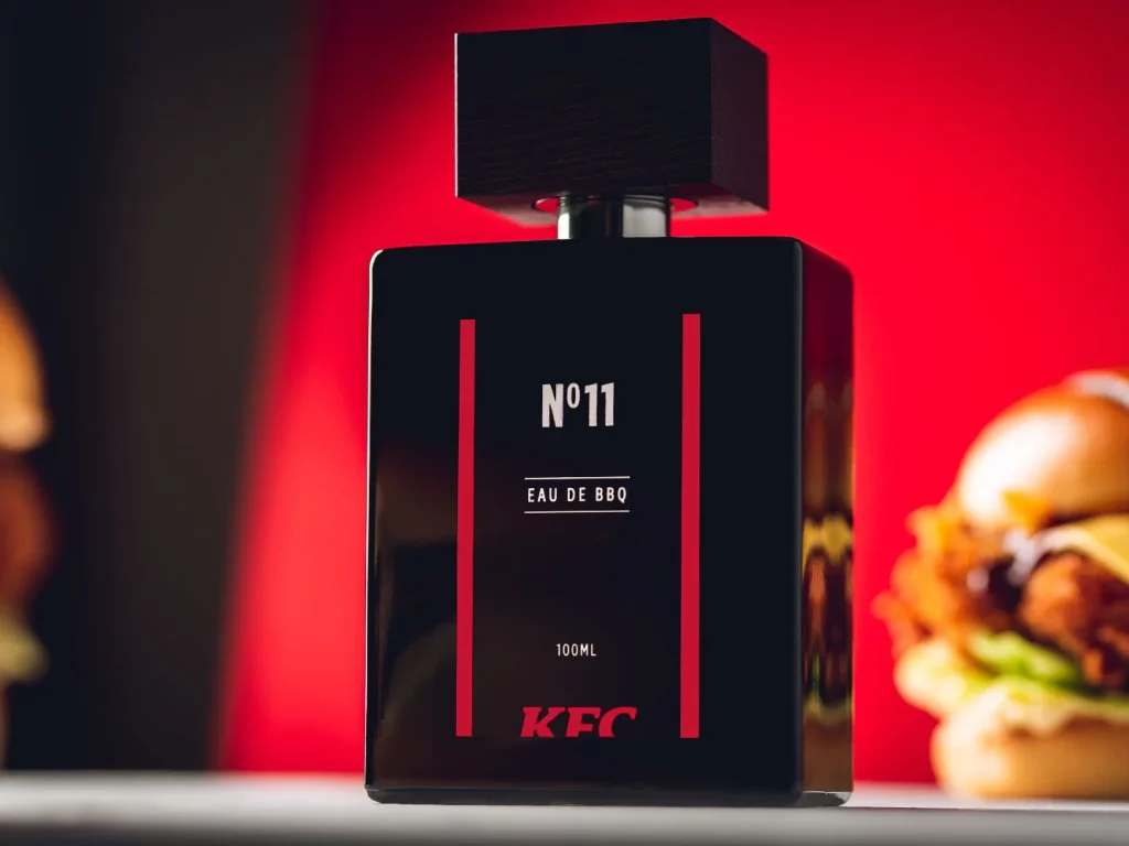 KFC lanza su perfume: huele a barbacoa y da hambre