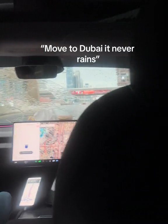 Dubaï inondée, la Tesla réussit le test sous-marin : la folle vidéo