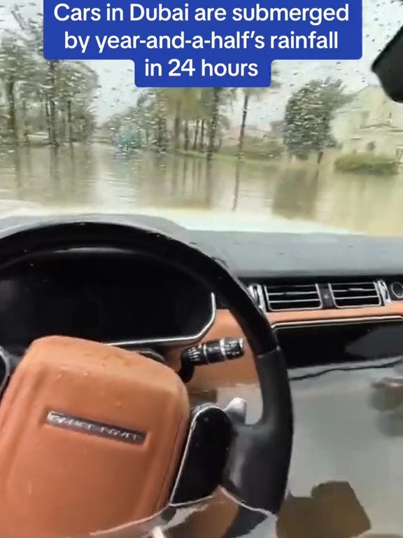 Dubaï inondée, la Tesla réussit le test sous-marin : la folle vidéo