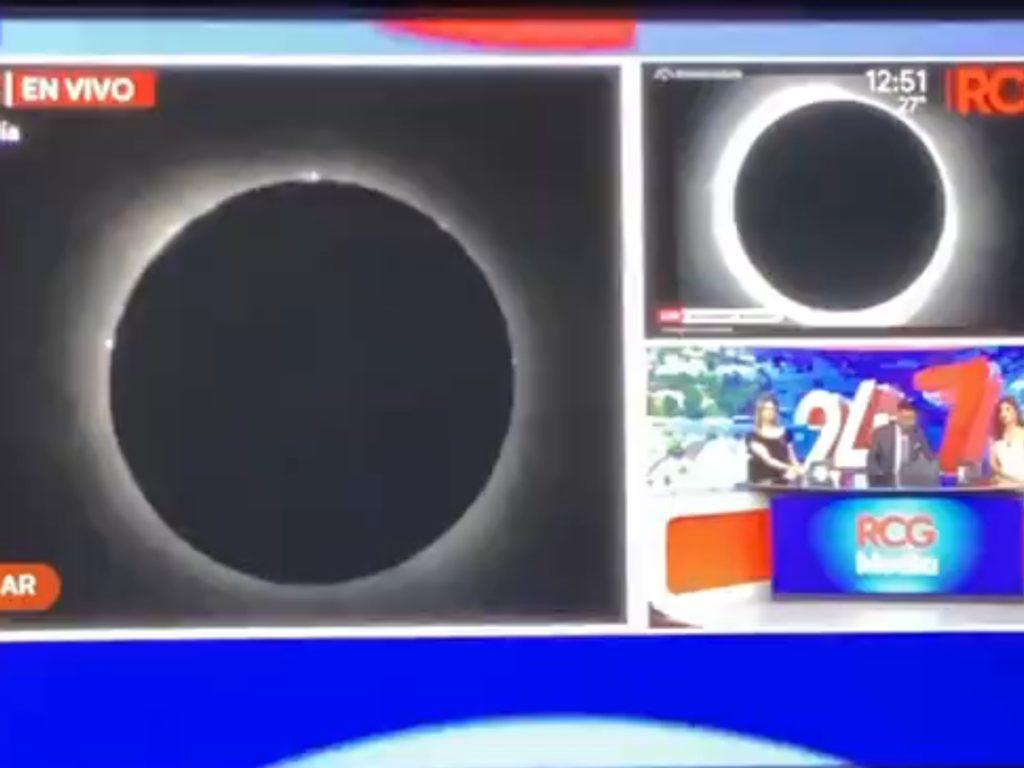 Eclipse testicular en vivo en las noticias, vergüenza en el estudio de video viral