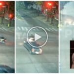 Fanático de "Rápidos y Furiosos" se pasa un semáforo en rojo y mata a un motociclista: impactante video