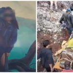 Fotografías esposa en árbol, cae a volcán activo: muerta