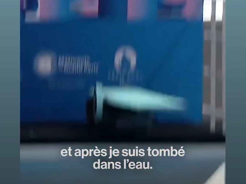 La performance désastreuse du plongeur olympique devant Macron : vidéo embarrassante